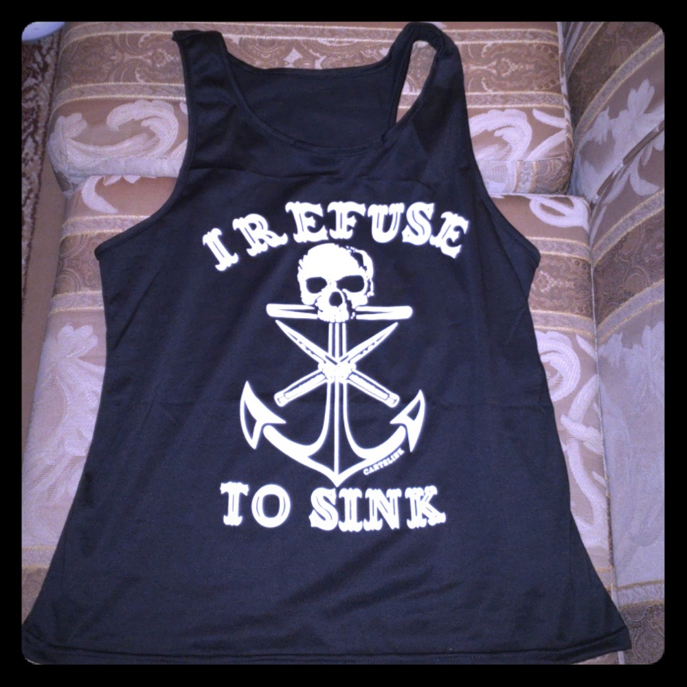 I Refuse To Sink Tank Top - Picture 2 of 6